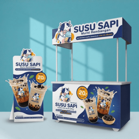 Stiker Botol Minuman & Kemasan